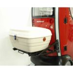 Rear Storage View of Shoprider Flagship Cabin Enclosed Mobility Scooter