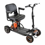 SuperHandy Explorer Prime 4-Wheel Mobility Scooter, Foldable All-Terrain Power Chair with Dual 48V Batteries and Aluminum Frame